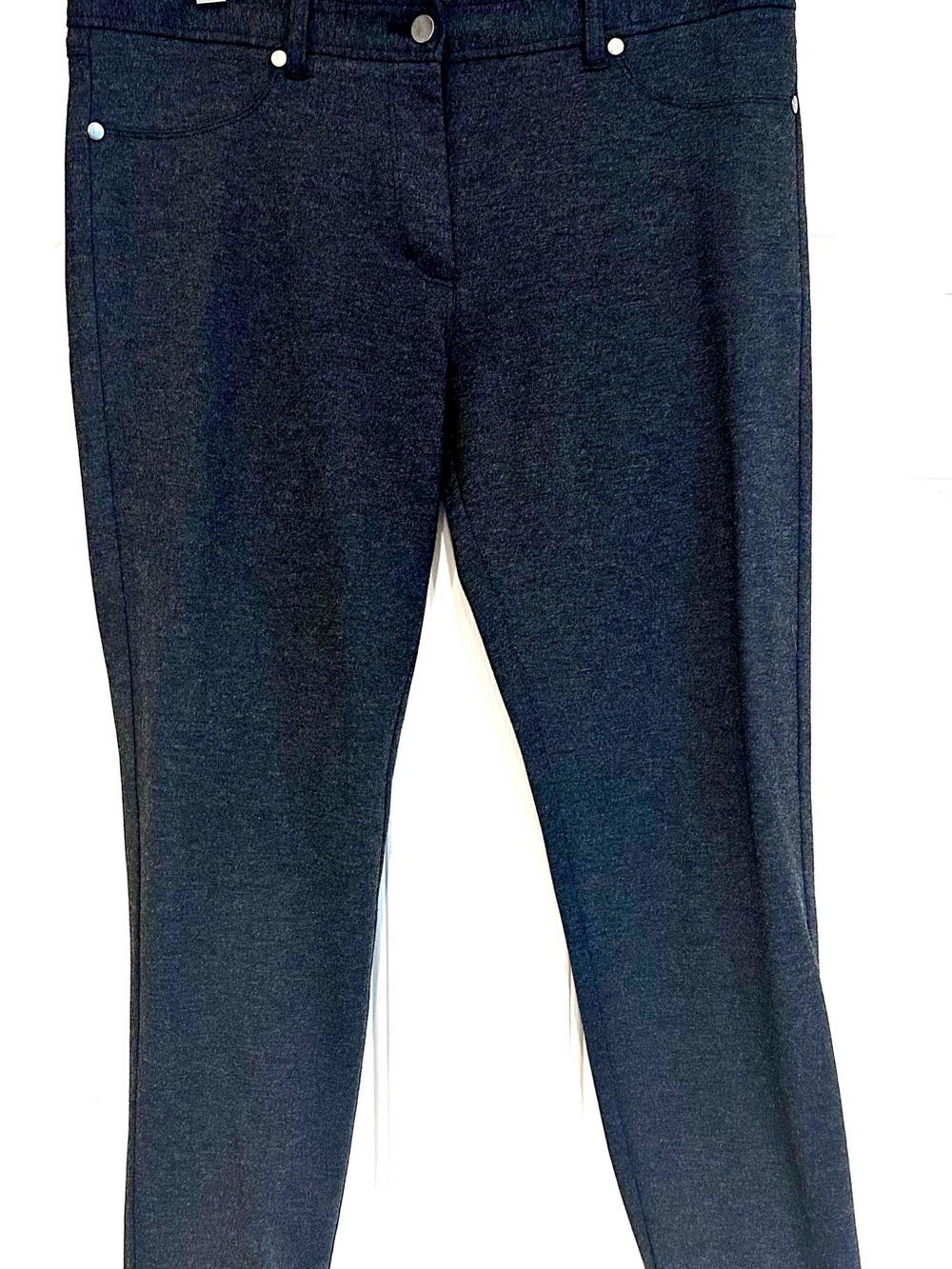 J. McLaughlin Becca Leggings – Heathered Charcoal Gray | Women’s Size 8 | Luxe